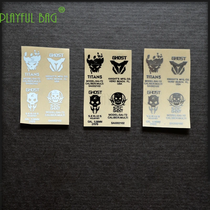 Чехол CS Ghost металлический водонепроницаемый самодельный стикер mk18 непрерывная