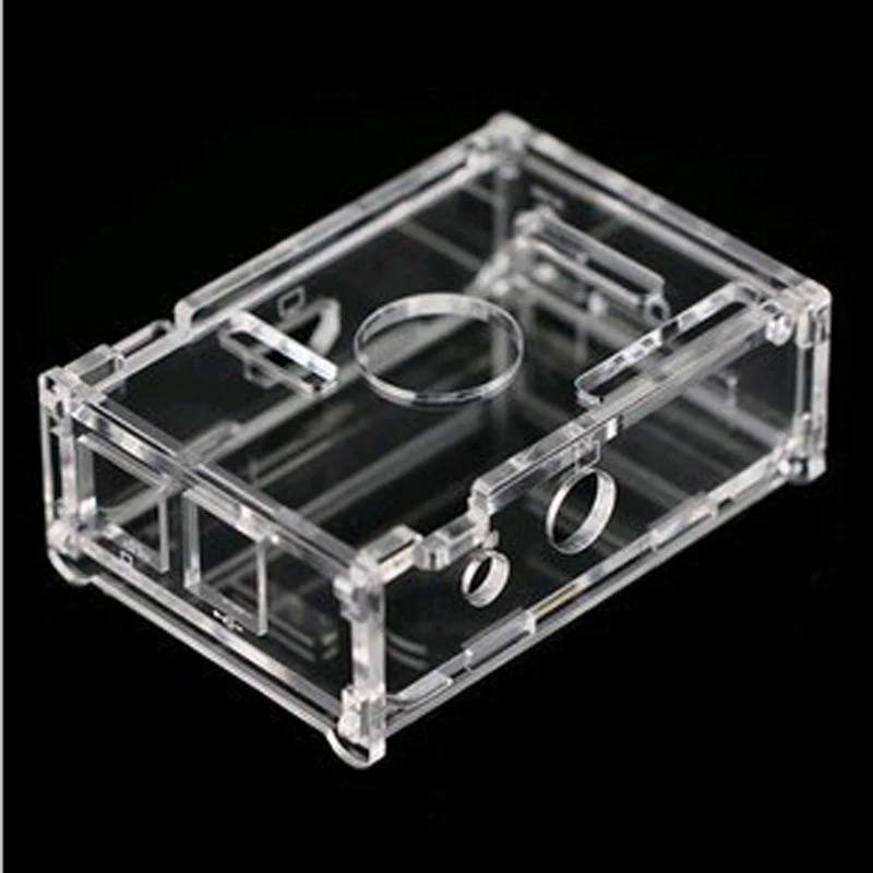 Прозрачный акриловый/плексигласный Корпус для raspberry pi|box planter|enclosure ipbox shelf |
