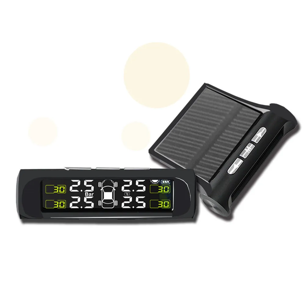 Ритм автомобильный TPMS система контроля давления в шинах солнечной энергии