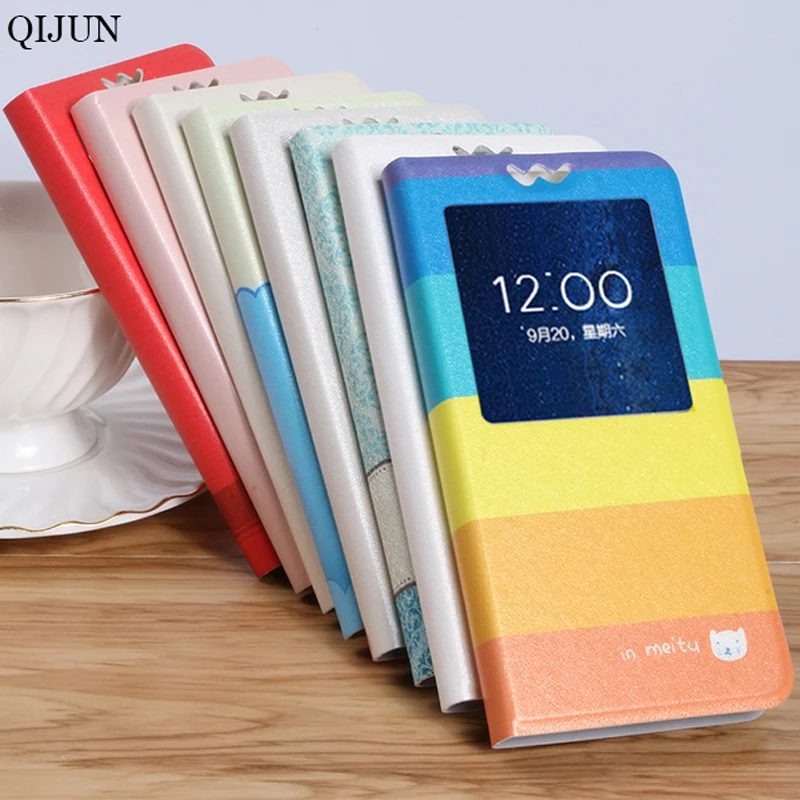 Чехол QIJUN для Lenovo A2010 A 2010 A2580 A2860 Angus2 чехол телефона из искусственной кожи с