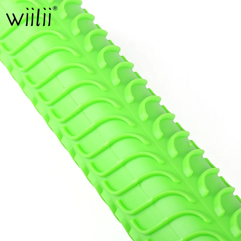 Pastic антипригарная помадка Скалка Инструмент Портативный рельефный Сердце