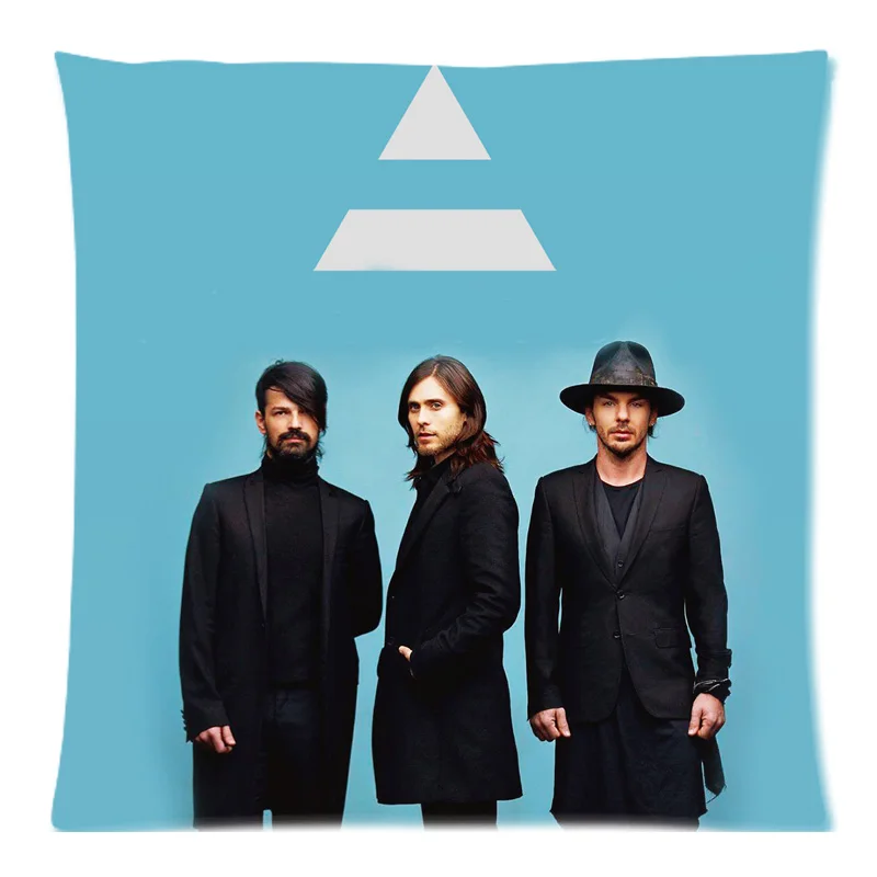 Чехол для подушки 30 Seconds To Mars чехол из персиковой кожи диванной дивана размеры 45x45