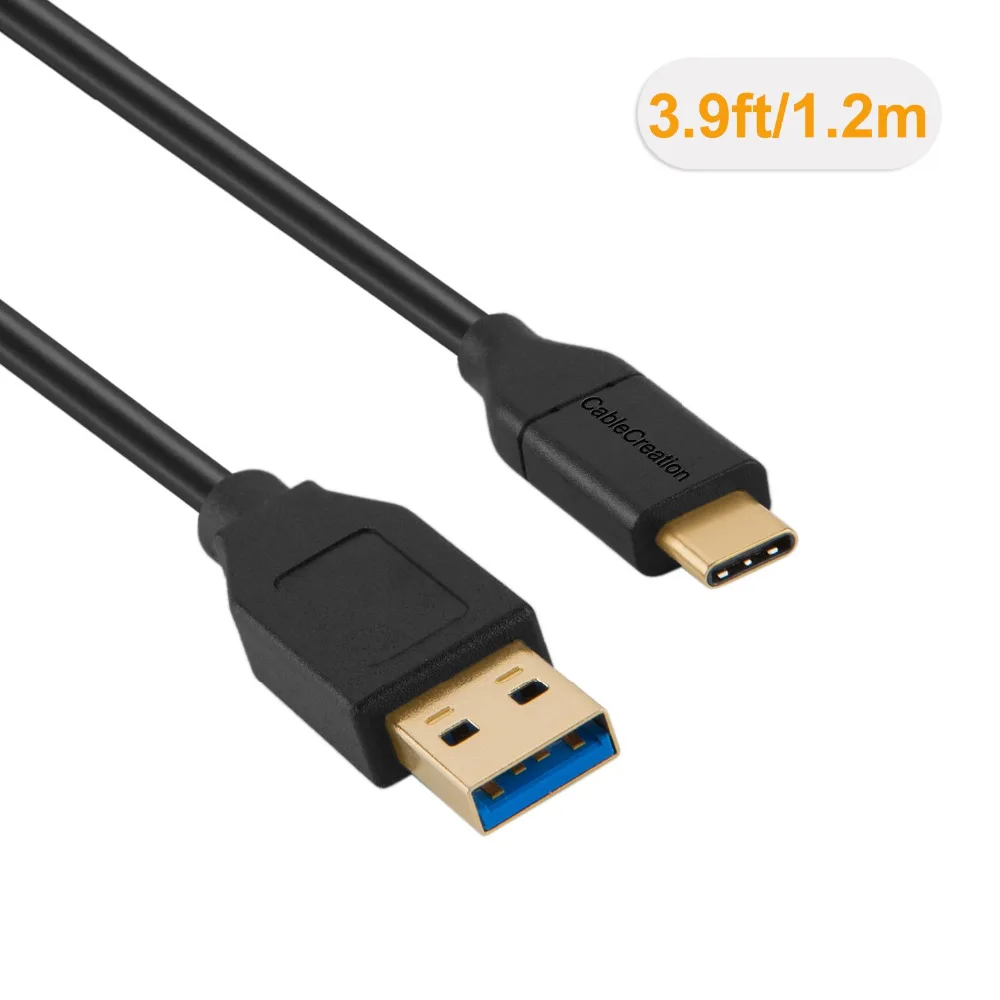 USB C to 3.0 Cable CableCreation 4 ft USB3.1 Type with 56k Ohm Resistor (5Gbt/s GEN1) Compatible MacBook Pro etc | Электроника