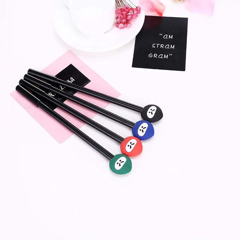 Creative Naruto Gel Pen Cute Kawaii Ball School Office Suppliers High Quality Cartoon Set Stationery Signature Ballpoint | Канцтовары
