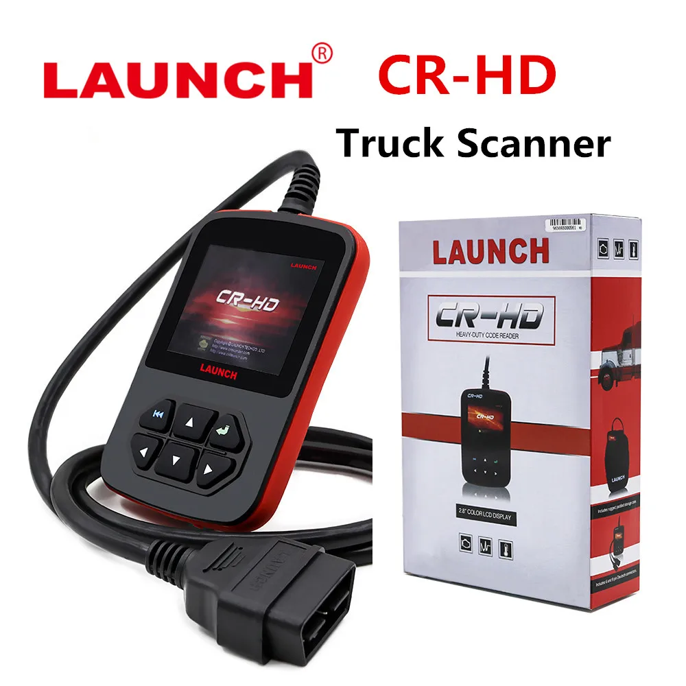 100% оригинальный сканер Launch CR HD для тяжелых условий эксплуатации|launch x431|truck scannerheavy