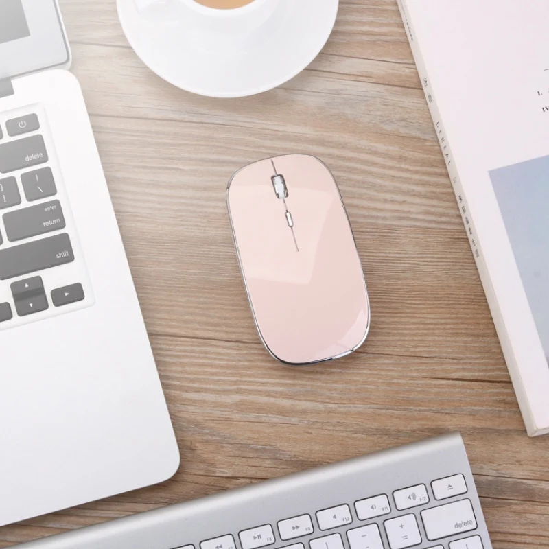 Беспроводная Bluetooth мышь перезаряжаемая Бесшумная для ПК компьютера ноутбука MacBook