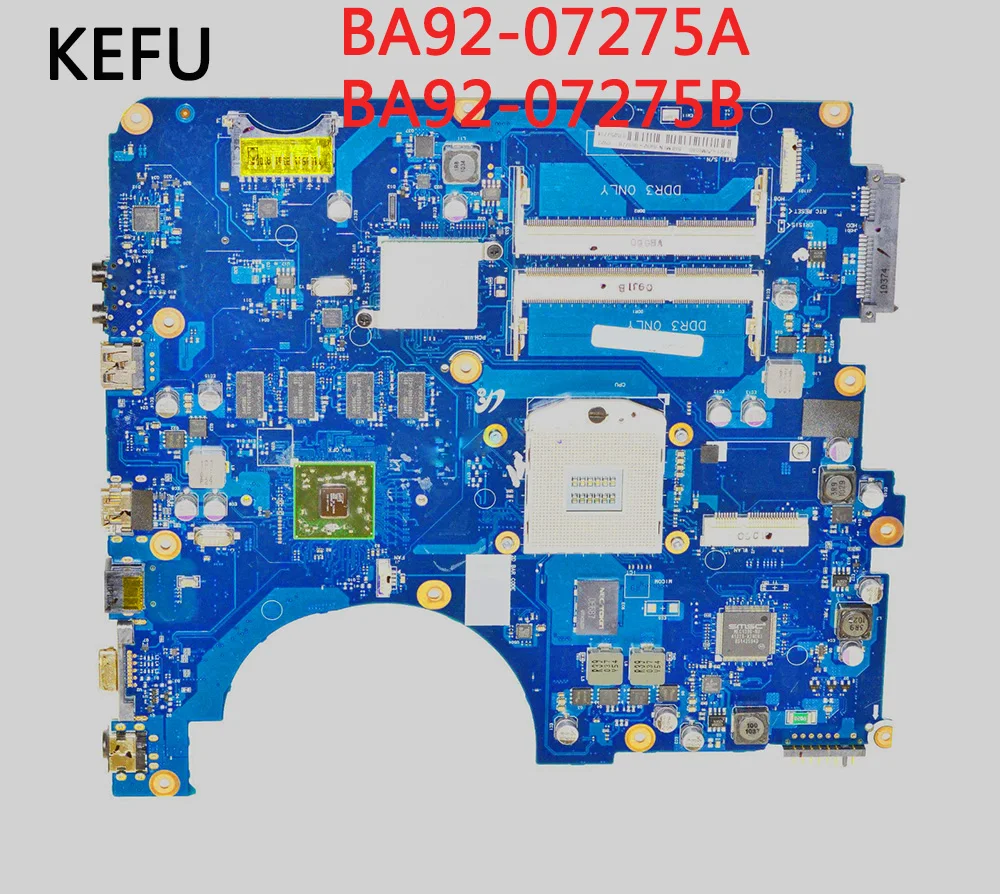 Kefu BA41-01401A BA92-07275A BA92-07275B для samsung R780 Материнская плата ноутбука HM55 DDR3 в хорошем состоянии