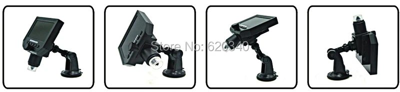 1-600x 3.6MP USB цифровой электронный микроскоп Портативный 8 LED VGA микроскоп с 4," HD OLED экран для ремонта материнской платы pcb