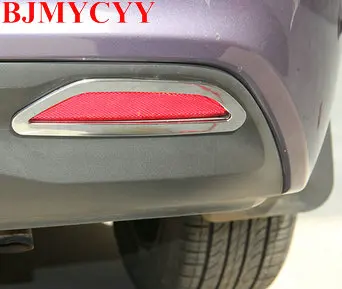 Стайлинг автомобиля BJMYCYY автомобильные задние противотуманные фары металл яркий