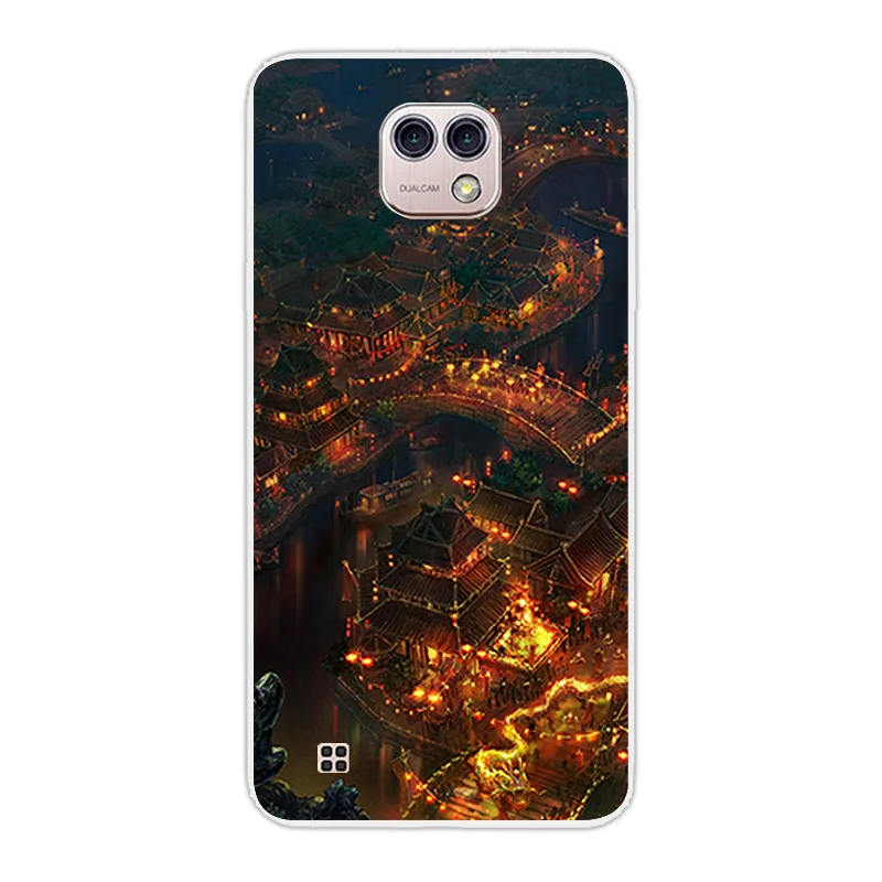 Роскошный причудливый чехол для LG X Cam чехлы задней панели K580 K580DS мягкий