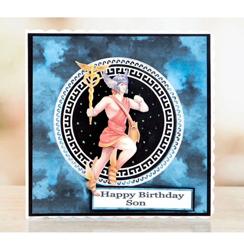 Египетские пирамиды Zeus металлические режущие штампы трафареты для DIY украшения