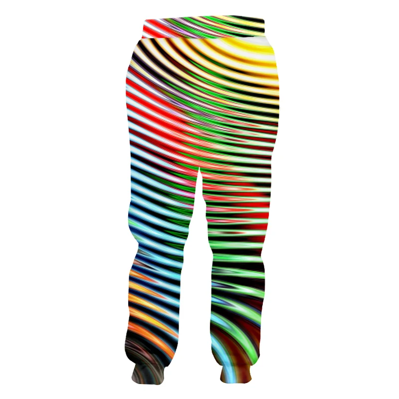 

OGKB 2019 Men's/Women's Color Ripple 3D Printing Dropshipping Fashion Sportswear Hip Hop Sweatshirt And Pants Set Of 2 Hoodies