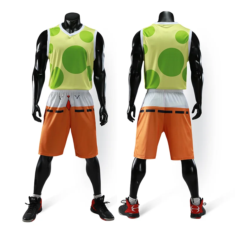 Униформа баскетбольной команды для взрослых с узором в горошек баскетбольный