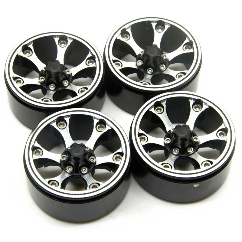 4 шт. гусеничные колеса для радиоуправляемых автомобилей грузовиков ЧПУ 1 9 дюйма