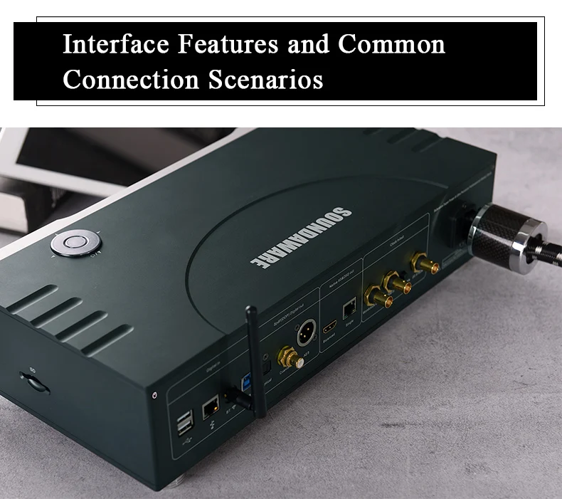 Soundaware D300 Профессиональная сеть PCM& DSD цифровой транспорт полное обновление D100 Pro Femto USB FPGA XMOS Hifi музыкальный плеер