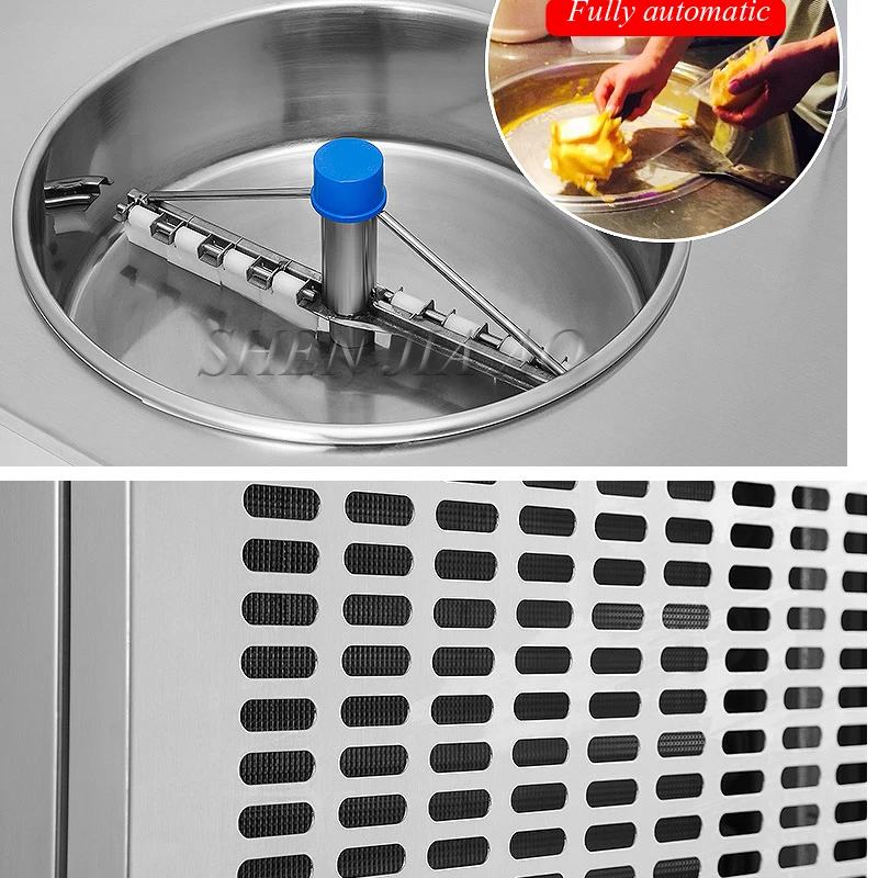 1 шт. автоматическая машина для приготовления жареного льда|Мороженицы| |