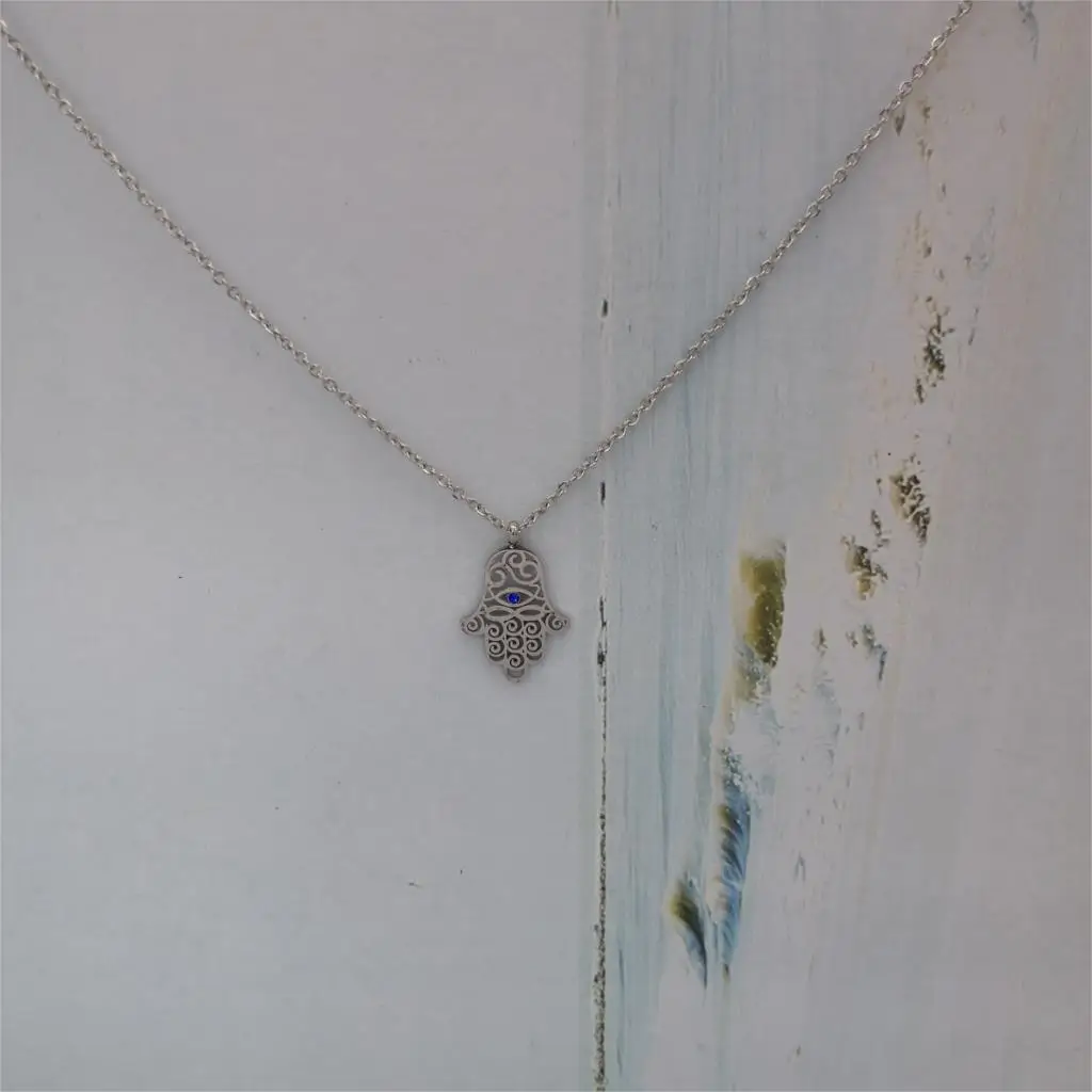 Ожерелье FATIMA ECO-Certification хорошее ожерелье из нержавеющей стали 45 см цепь 16 мм с