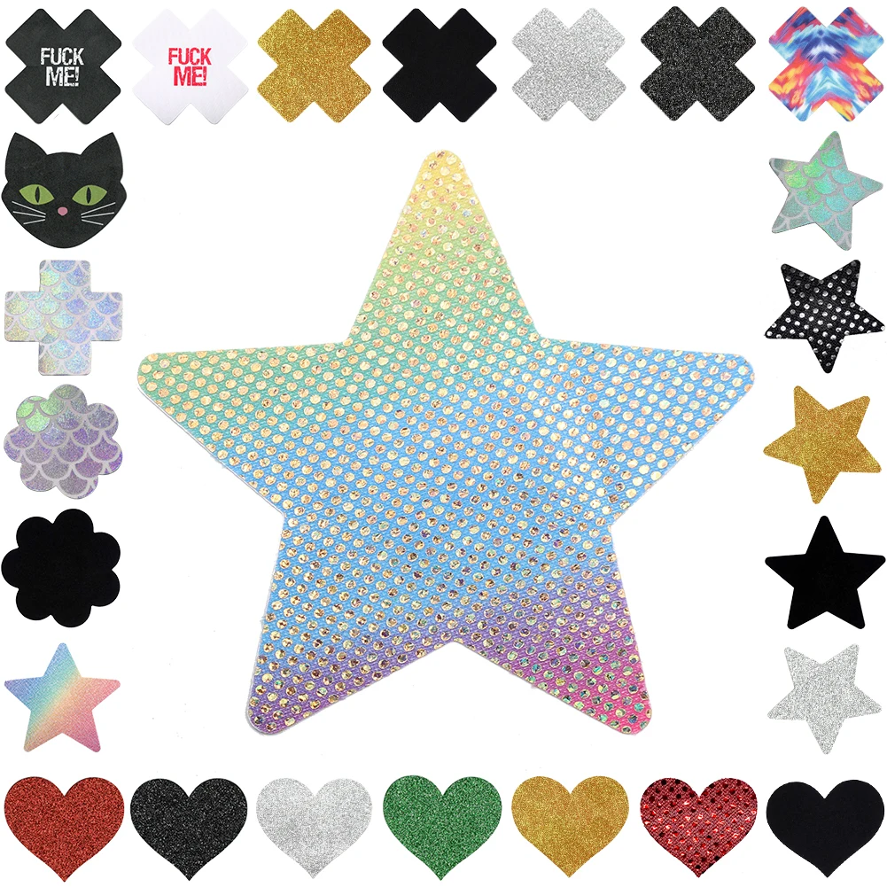 Ypser Nipple stickers Breast Disposables Pasties Cover 10Pair | Женская одежда