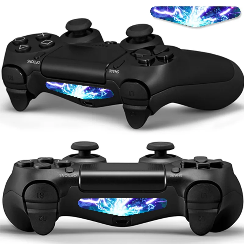2 шт ABAY Мода Пользовательские игры свет наклейки для кафе наклейка Светодиодная