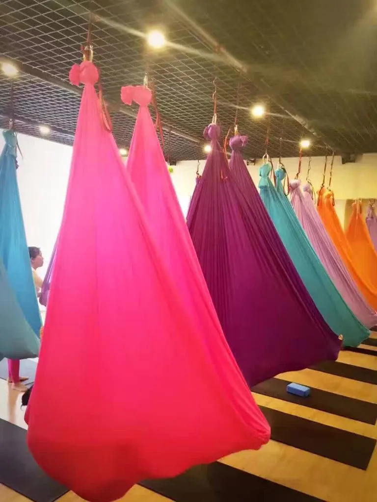 Эластичный гамак для аэройоги 4 метра 2017 новейшая многофункциональная анти