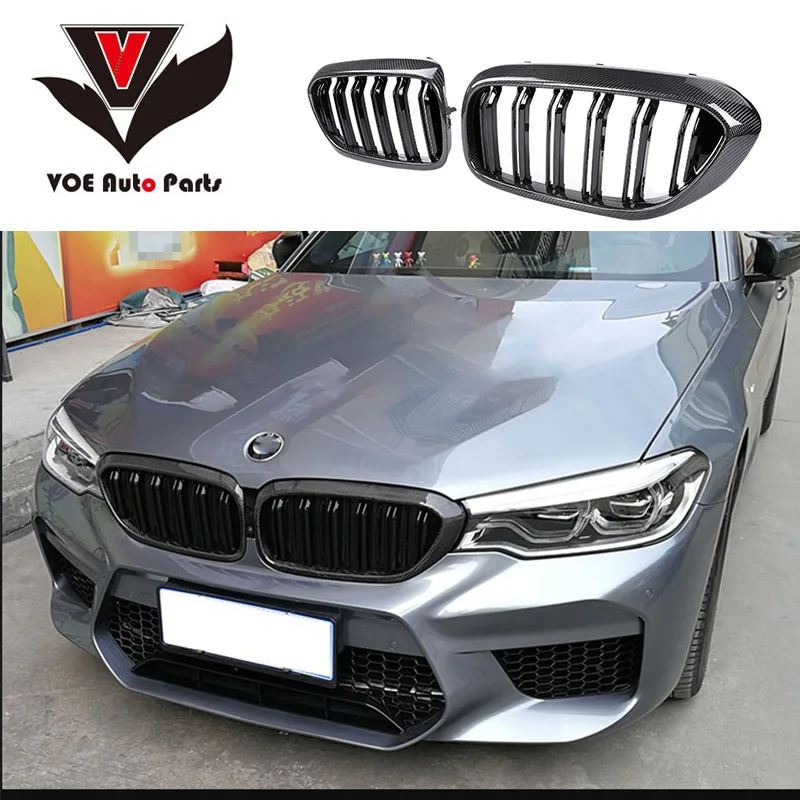 G30 M5 style черная глянцевая решетка для автомобильного стайлинга переднего бампера