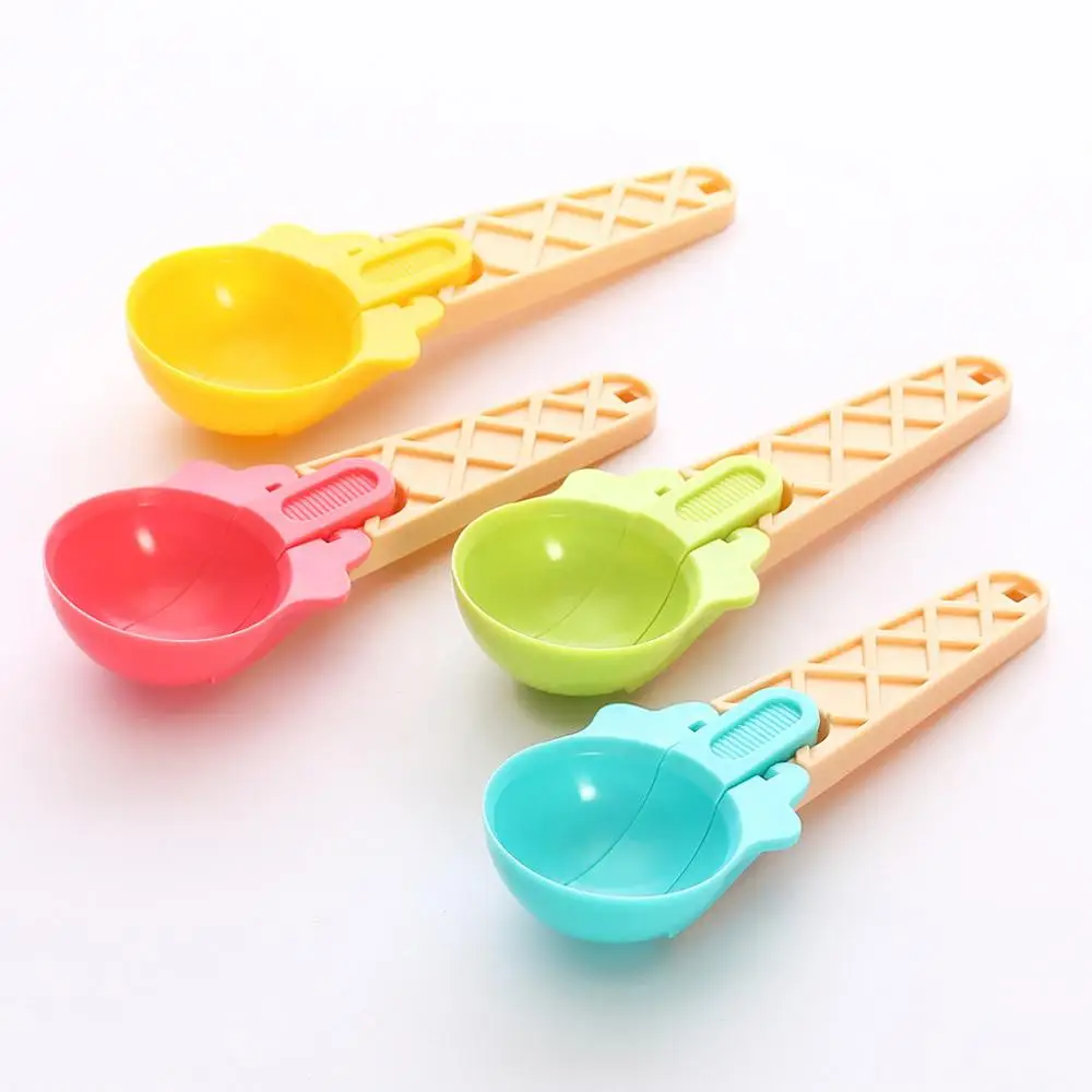 Креативная пластиковая ложка для мороженого фруктовый лед кухонные инструменты