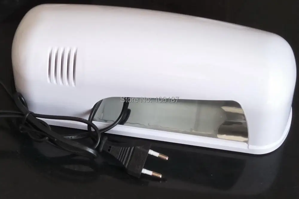 

9W White UV GEL Nail Lamp Dryer Bulb Curing Light Dry Nail Dryer