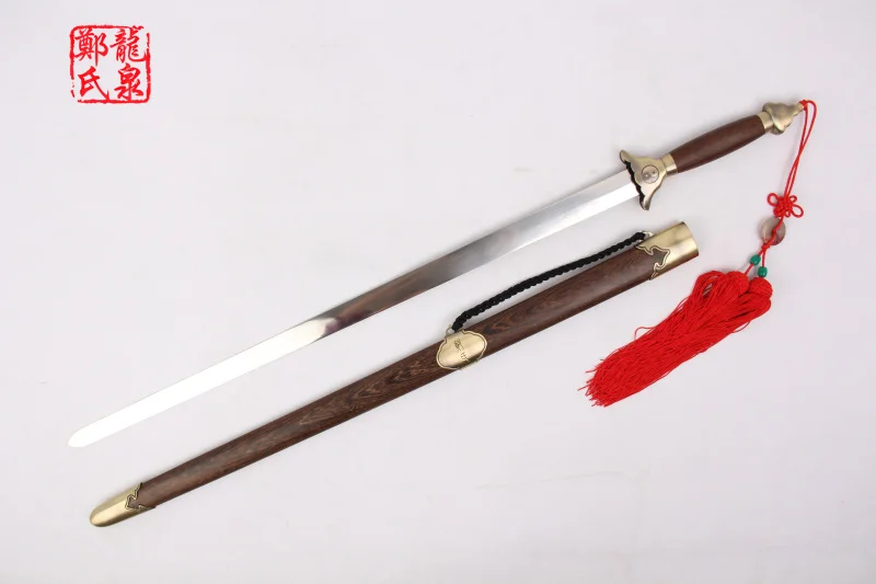 Китайский боевой искусство меч из нержавеющей стали гибкое лезвие для практики
