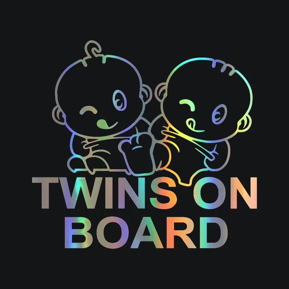 Rylybons Twins Автомобильная наклейка на доске Стайлинг виниловые наклейки аксессуары