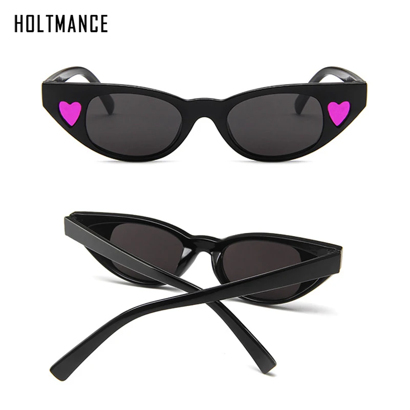 Солнцезащитные очки кошачий глаз для мужчин и женщин маленькие стильные модные