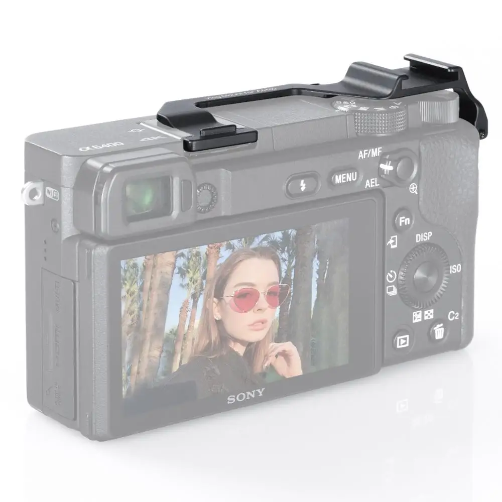 UURig БЫСТРОРАЗЪЕМНАЯ пластина для Sony A6400 Vlog крепление микрофона удлинитель с