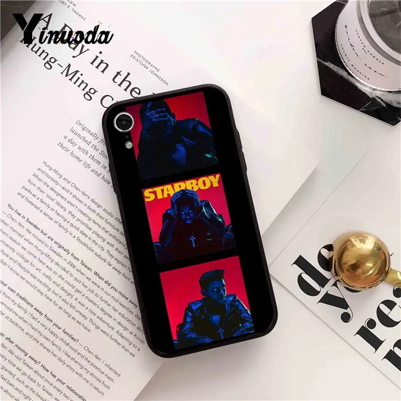 A2 Yinuoda в выходные дни, мягкий чехол для телефона из ТПУ с узором Starboy для iPhone 8 7 6 6 S Plus X XS MAX 5 5S SE XR 10 чехлов - Цвет: A2