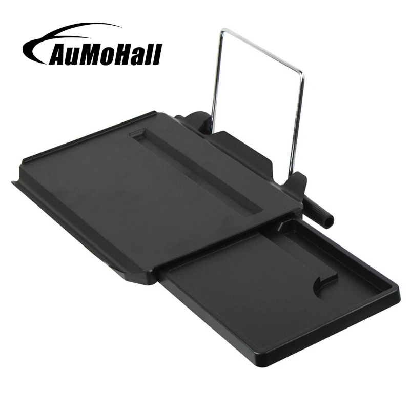 AuMoHall, многофункциональный автомобильный обеденный стол, складная подставка для ноутбука, держатель для ноутбука, автомобильный стол для еды, для рулевого колеса автомобиля