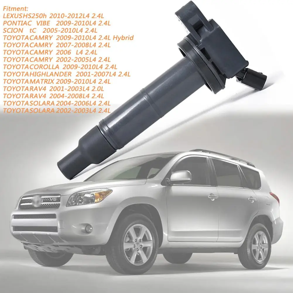 Автомобильная профессиональная замена катушки зажигания 90919-02244 для Toyota Camry Lexus Scion Rav4