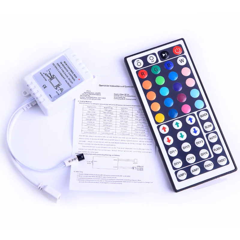 DC12V 6A 44Key ИК пульт дистанционного управления светодиодные лампы контроллера