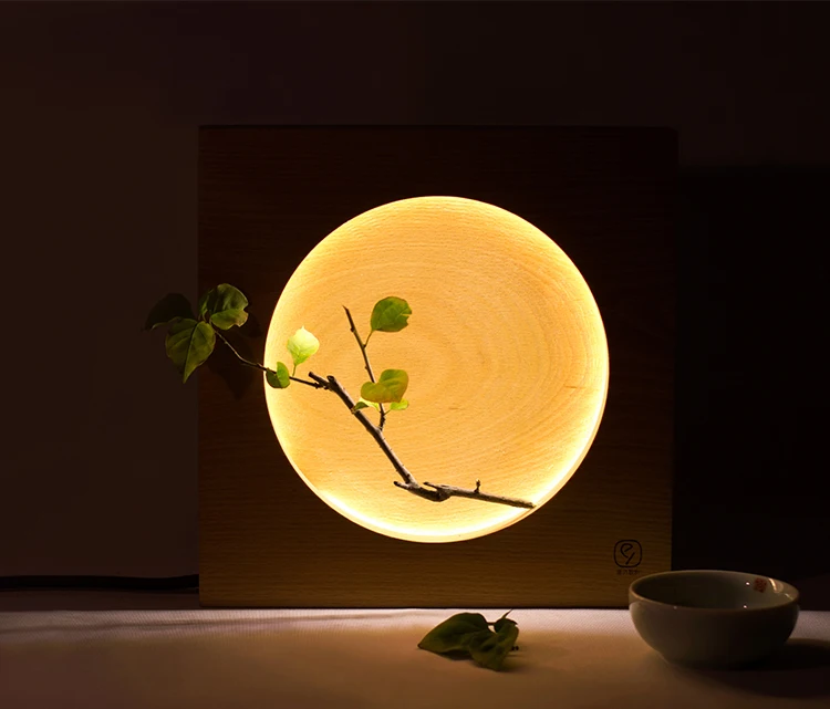 Домашний Современный японский креативный прикроватный светильник с полной