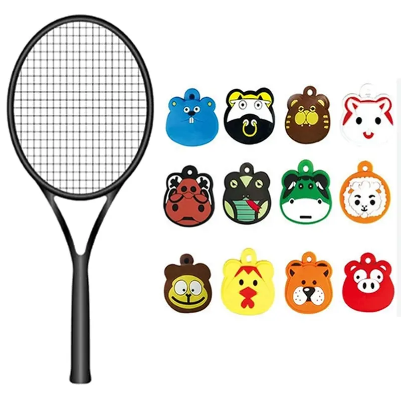 1 шт. мультяшная Теннисная ракетка Animas демпфер амортизатор Tenis Вибрация ракетки демпфер raqueta