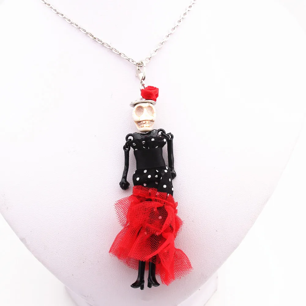 Трендовая танцевальная кукольная подвеска ручной работы в стиле Парижа длинное