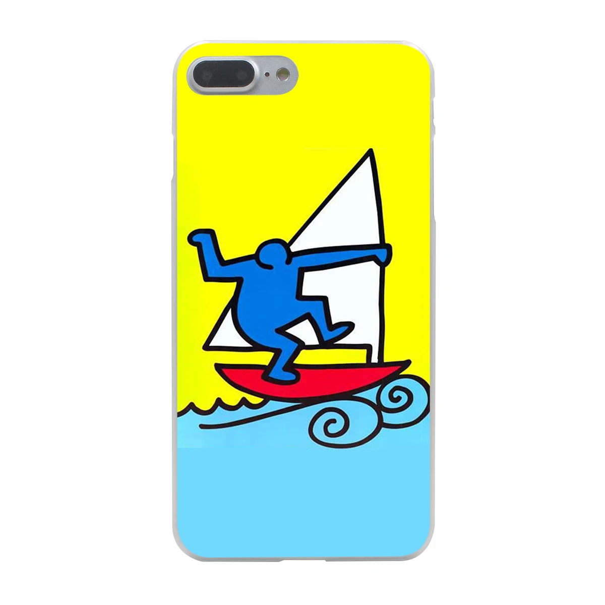Жесткий чехол Lavaza Keith Haring art для телефона iPhone XR X XS 11 Pro Max 10 7 8 6S 5 5S SE 4 4s