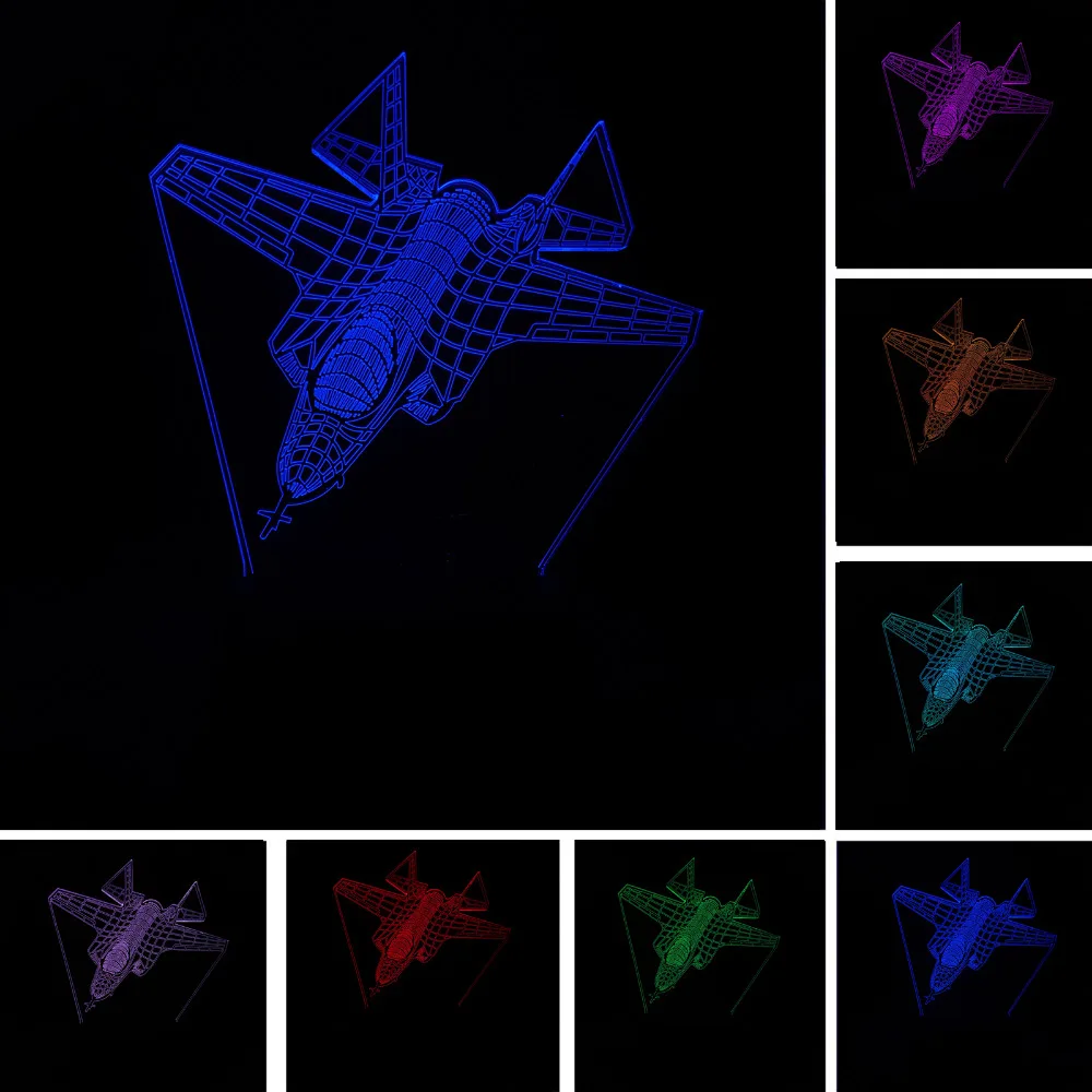 Светодиодный 3d ночник в стиле милитари|3d night|3d night lightnight light |