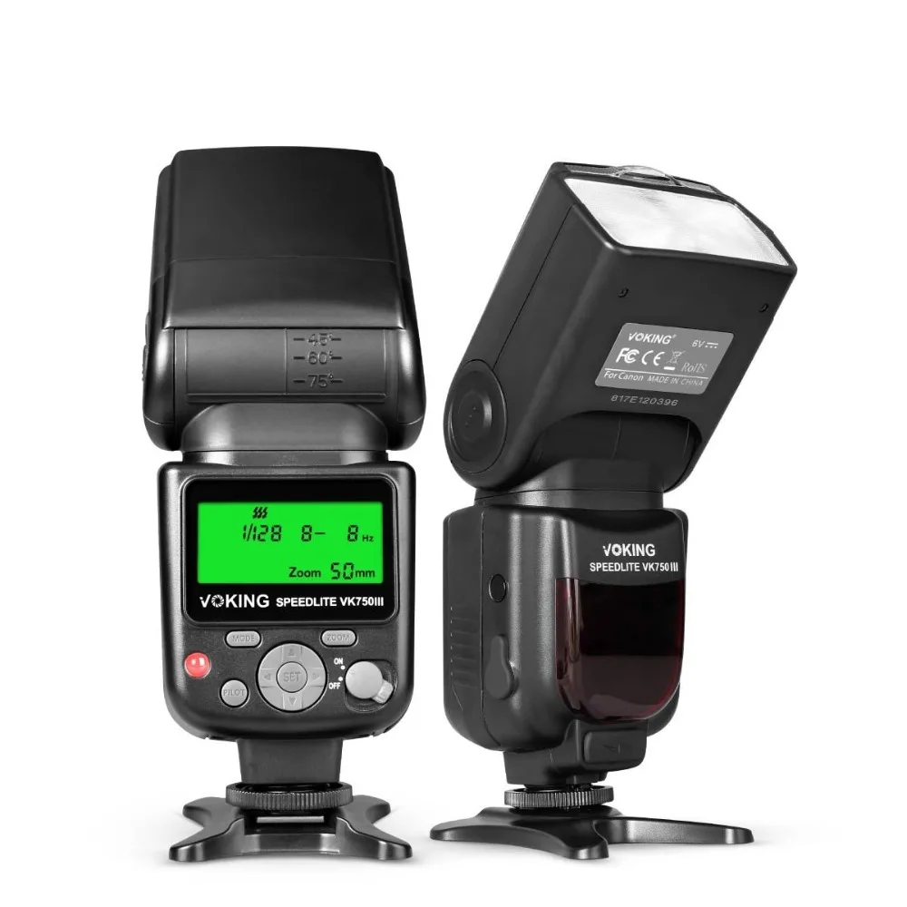 Камера Voking 750III с дистанционным управлением TTL Speedlite Slave Mode для Canon 6D 7D 40D 50D 60D 70D 550D 600D