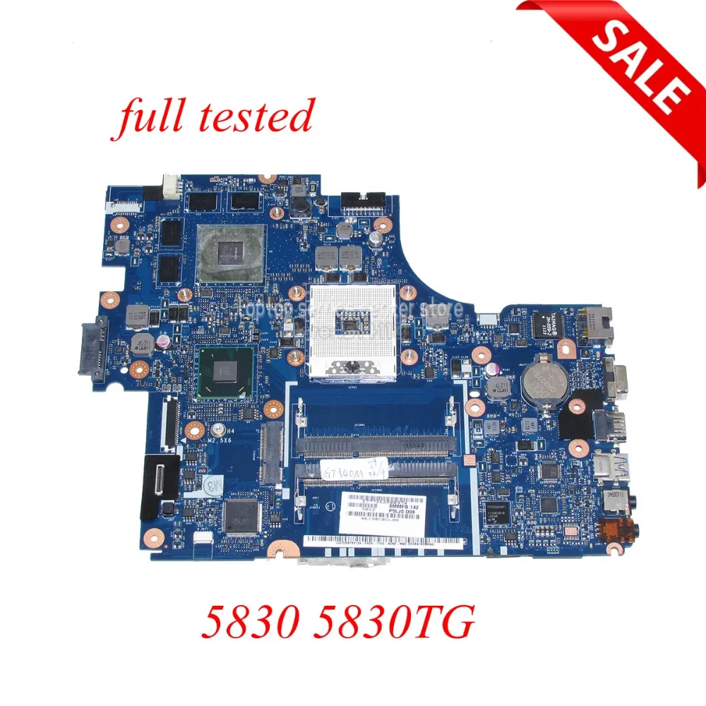 NOKOTION материнская плата для Acer Aspire 5830 5830TG ноутбука s989 Hm65 MB. RHJ02.001 MBRHJ02001 LA 7221P GeForce