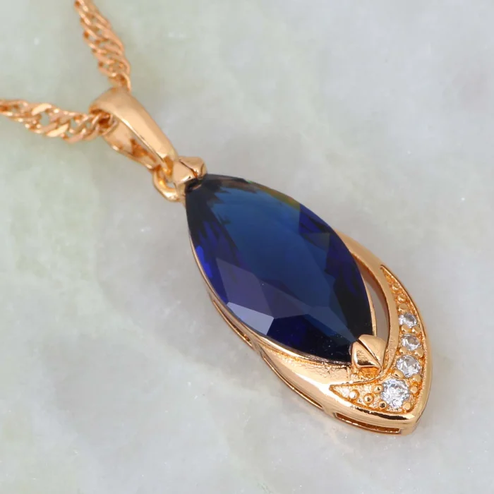 Комплект из кольца и серёг с кулоном цирконом|sets pendant|jewelry sets pendantjewelry yellow |