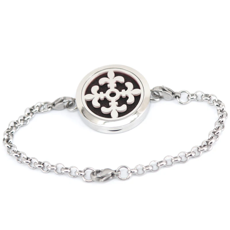 5 шт. медальон из нержавеющей стали для ароматерапии 30 мм|locket bracelet|bracelet braceletbracelet