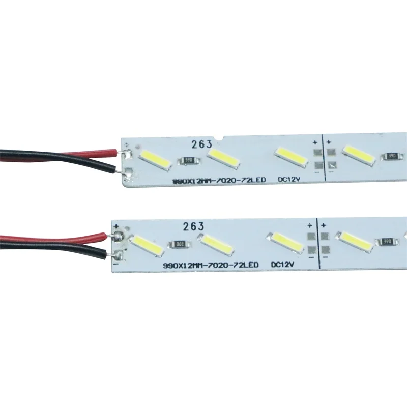 SZYOUMY 7020 Светодиодная панель SMD не Водонепроницаемая 72LED s/M светодиодная жесткая