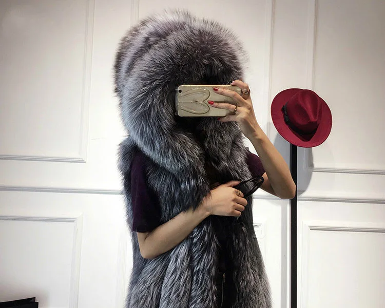 Пальто размера плюс 4XL с капюшоном пальто из искусственного меха соединением