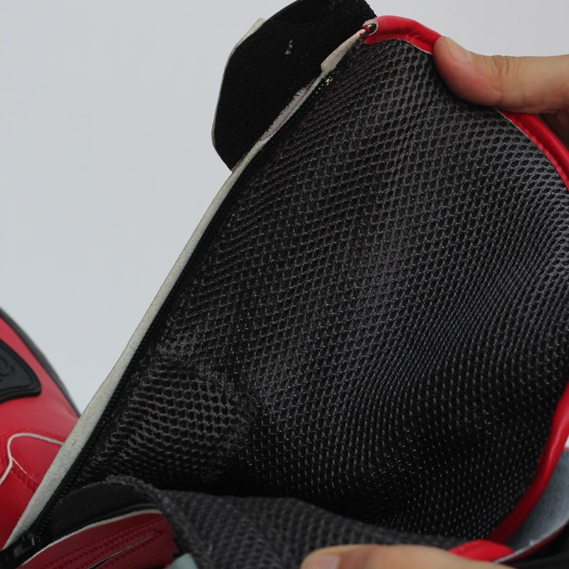 Модные мотоботы езда племя Moto Racing Сапоги и ботинки для девочек Защитное