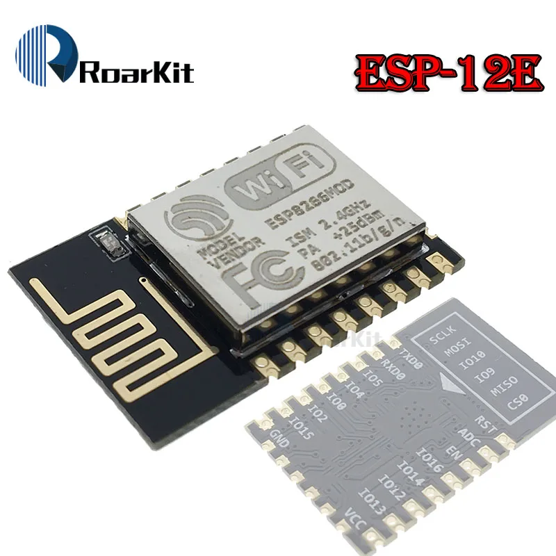 ESP-12E Беспроводной модуль NodeMcu v3 CH340 Lua wifi Интернет вещей макетная плата ESP8266 с pcb антенной и usb портом для Arduino - Цвет: ESP-12E