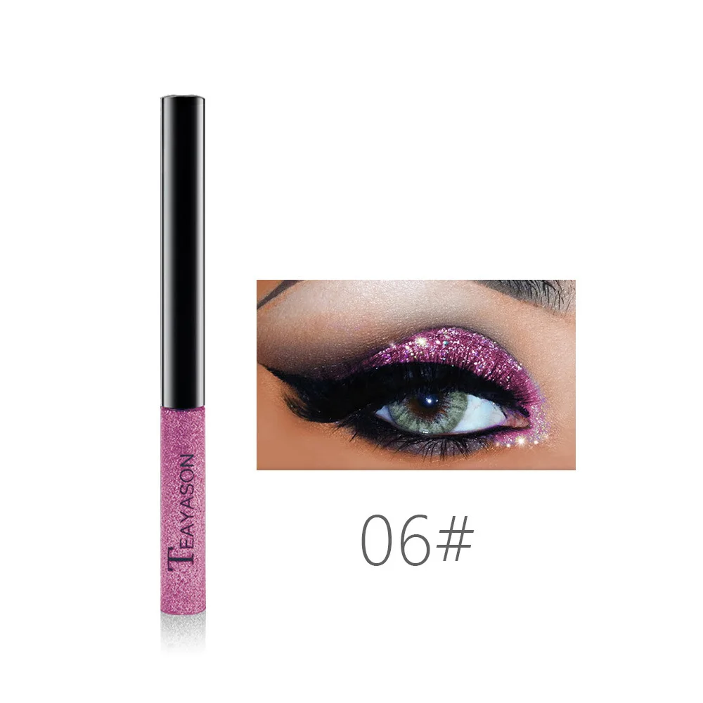 

Long Lasting Metallic Glitter Eyeshadow Gel Liquid Eye Shadow Make Up Cosmetics