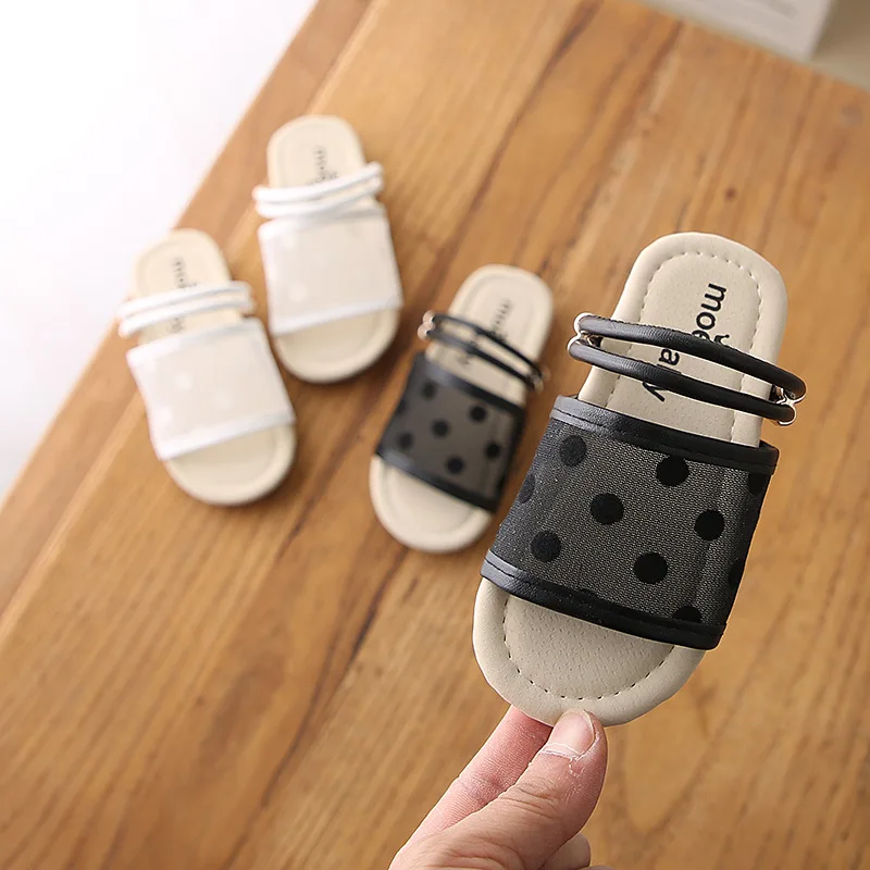 2019 модные детские тапочки для мальчиков и девочек Летние сандалии шлепанцы